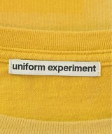 uniform experiment（ユニフォームエクスペリメント）Tシャツ・カットソー 黄 サイズ:1(S位) メンズ/2200535178092