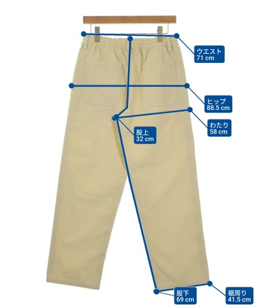 uniform experiment（ユニフォームエクスペリメント）チノパン ベージュ サイズ:1(S位) メンズ/2200535178108