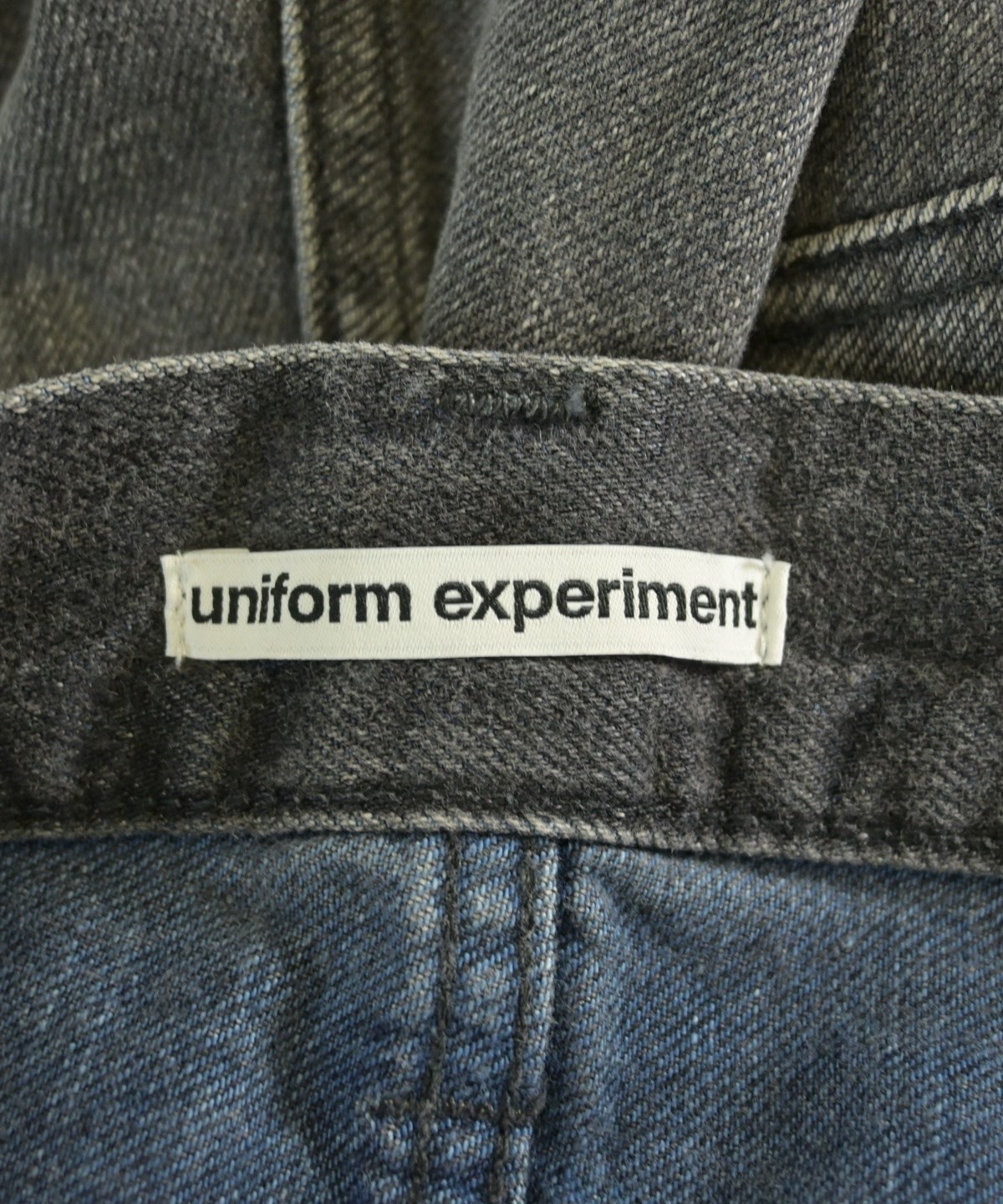 uniform experiment デニムパンツ 黒 M 【公式通販】