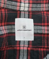 uniform experiment（ユニフォームエクスペリメント）カジュアルシャツ 赤 サイズ:1(S位) メンズ/2200543824165