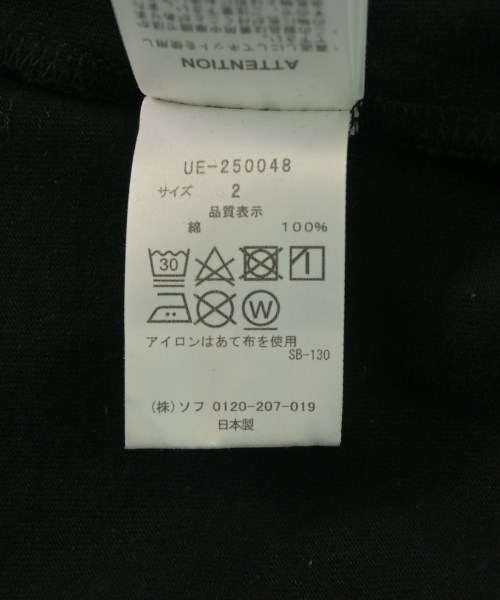 uniform experiment（ユニフォームエクスペリメント）Tシャツ・カットソー 黒 サイズ:2(M位) メンズ/2200551122055