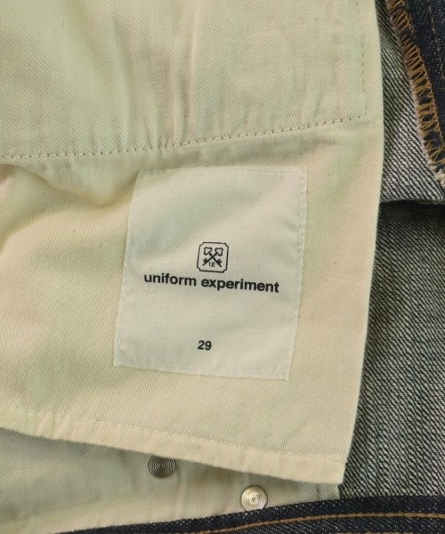 uniform experiment（ユニフォームエクスペリメント）デニムパンツ 紺 サイズ:29(S位) メンズ/2200611922120