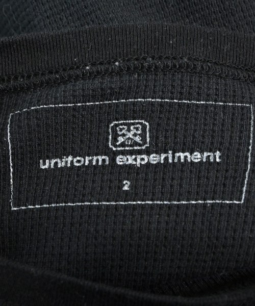 uniform experiment（ユニフォームエクスペリメント）Tシャツ・カットソー 黒 サイズ:2(M位) メンズ/2200612386679