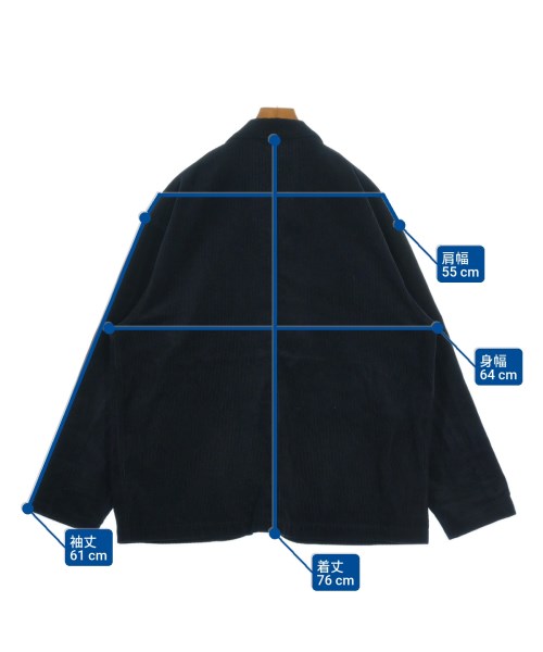 uniform experiment（ユニフォームエクスペリメント）カジュアルジャケット 紺 サイズ:4(XL位) メンズ/2200623846025