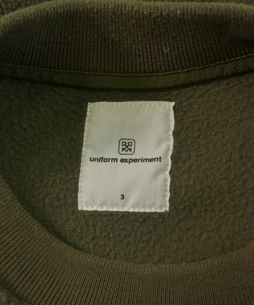 uniform experiment（ユニフォームエクスペリメント）スウェット カーキ サイズ:3(L位) メンズ/2200613069021