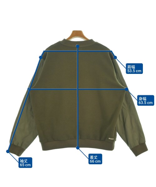 uniform experiment（ユニフォームエクスペリメント）スウェット カーキ サイズ:3(L位) メンズ/2200613069021