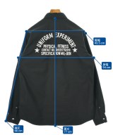 uniform experiment（ユニフォームエクスペリメント）カジュアルシャツ 黒 サイズ:3(L位) メンズ/2200625008025