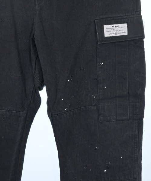 uniform experiment（ユニフォームエクスペリメント）カーゴパンツ 黒 サイズ:4(XL位) メンズ/2200614607079