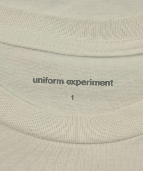 uniform experiment（ユニフォームエクスペリメント）Tシャツ・カットソー 白 サイズ:1(S位) メンズ/2200626631031