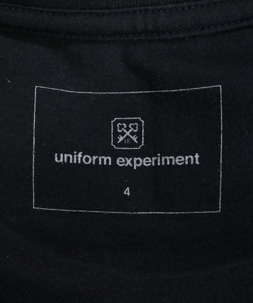 uniform experiment（ユニフォームエクスペリメント）Tシャツ・カットソー 黒 サイズ:4(XL位) メンズ/2200618232079