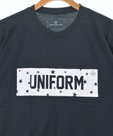 uniform experiment（ユニフォームエクスペリメント）Tシャツ・カットソー 黒 サイズ:4(XL位) メンズ/2200618232079