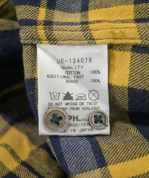 uniform experiment（ユニフォームエクスペリメント）カジュアルシャツ 紺 サイズ:1(S位) メンズ/2200627552021