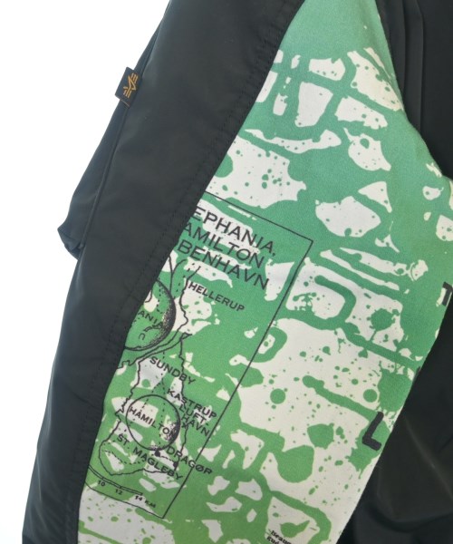 uniform experiment（ユニフォームエクスペリメント）ミリタリーブルゾン 黒 サイズ:3(L位) メンズ/2200628040022