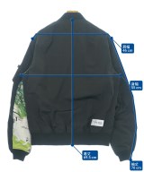 uniform experiment（ユニフォームエクスペリメント）ミリタリーブルゾン 黒 サイズ:3(L位) メンズ/2200628040022