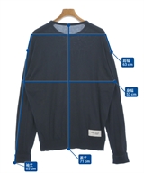 uniform experiment（ユニフォームエクスペリメント）ニット・セーター 紺 サイズ:4(XL位) メンズ/2200628040039