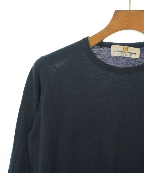 uniform experiment（ユニフォームエクスペリメント）ニット・セーター 紺 サイズ:1(S位) メンズ/2200628331069