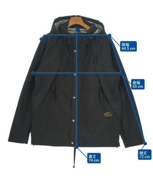 uniform experiment（ユニフォームエクスペリメント）マウンテンパーカー 紺 サイズ:4(XXL位) メンズ/2200628871060