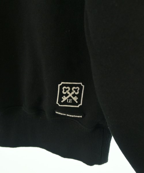 uniform experiment（ユニフォームエクスペリメント）パーカー 黒 サイズ:1(S位) メンズ/2200629137035