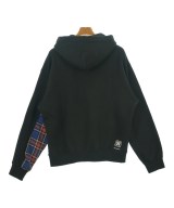 uniform experiment（ユニフォームエクスペリメント）パーカー 黒 サイズ:1(S位) メンズ/2200629137035