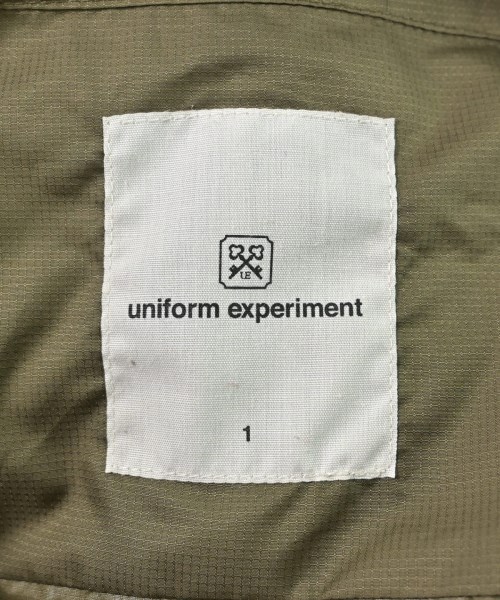 uniform experiment（ユニフォームエクスペリメント）マウンテンパーカー カーキ サイズ:1(S位) メンズ/2200629137097