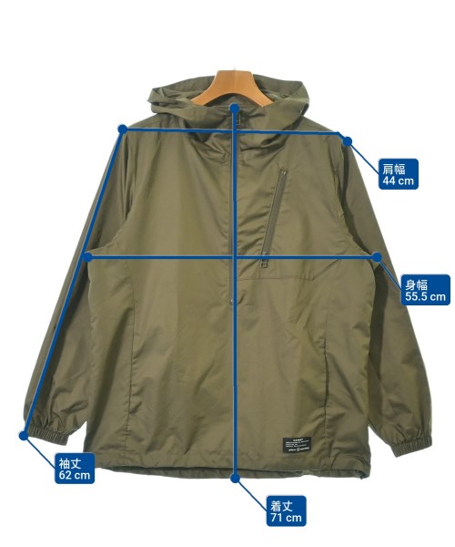 uniform experiment（ユニフォームエクスペリメント）マウンテンパーカー カーキ サイズ:1(S位) メンズ/2200629137097