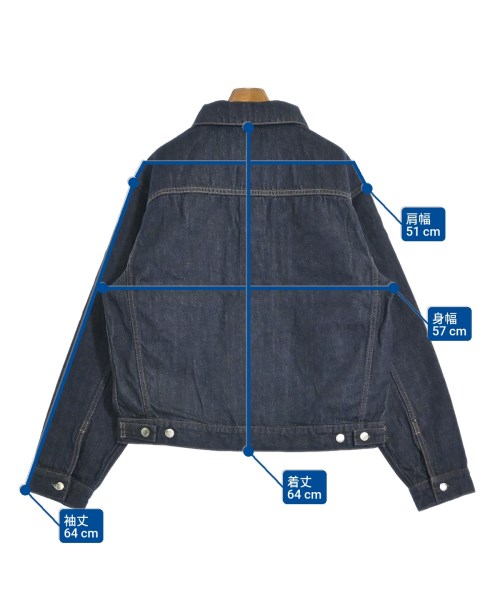 uniform experiment（ユニフォームエクスペリメント）デニムジャケット 紺 サイズ:3(L位) メンズ/2200619071097