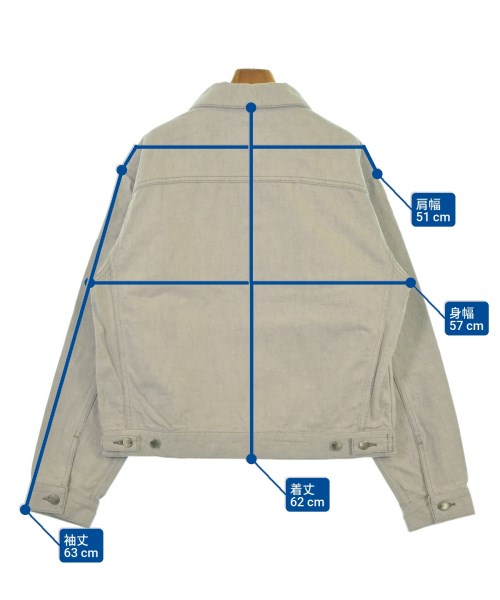 uniform experiment（ユニフォームエクスペリメント）デニムジャケット グレー サイズ:3(L位) メンズ/2200619071103