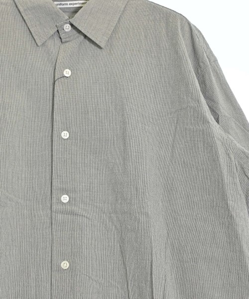 uniform experiment（ユニフォームエクスペリメント）カジュアルシャツ グレー サイズ:3(L位) メンズ/2200619071134