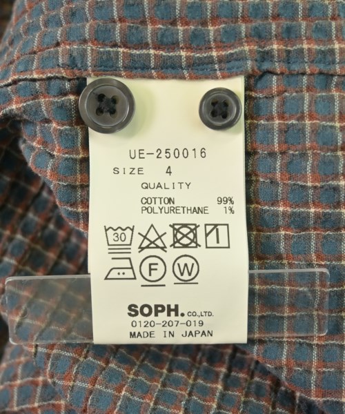 uniform experiment（ユニフォームエクスペリメント）カジュアルシャツ 紺 サイズ:4(XL位) メンズ/2200619071189