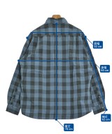 uniform experiment（ユニフォームエクスペリメント）カジュアルシャツ 青 サイズ:3(L位) メンズ/2200619071196