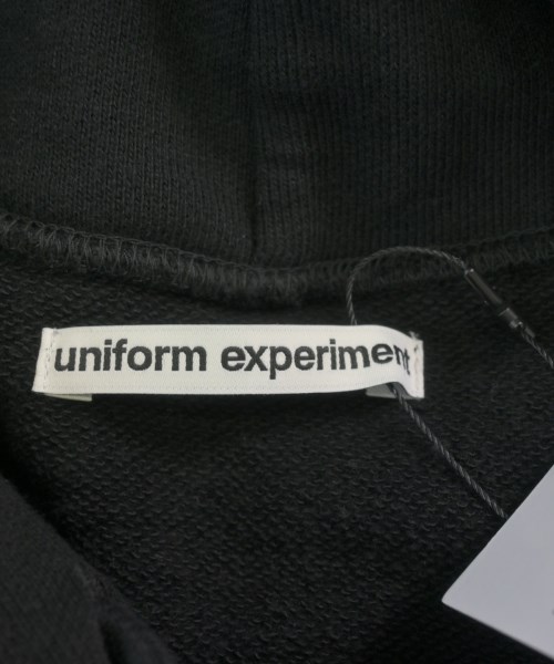 uniform experiment（ユニフォームエクスペリメント）パーカー 黒 サイズ:1(S位) メンズ/2200619071332