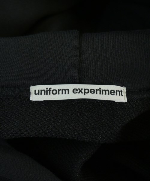 uniform experiment（ユニフォームエクスペリメント）パーカー 黒 サイズ:1(S位) メンズ/2200626776077