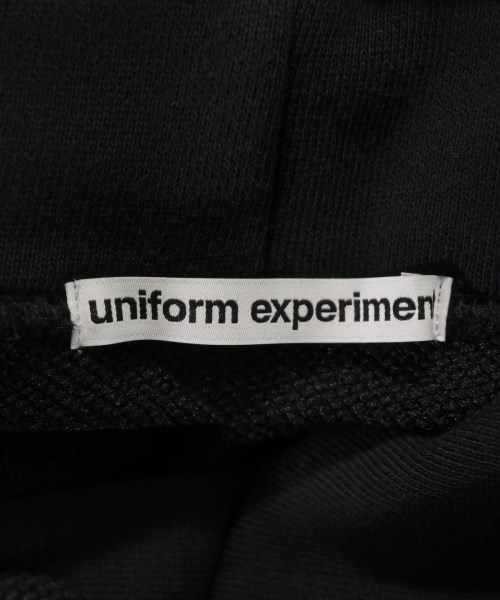 uniform experiment（ユニフォームエクスペリメント）パーカー 黒 サイズ:1(S位) メンズ/2200626776114