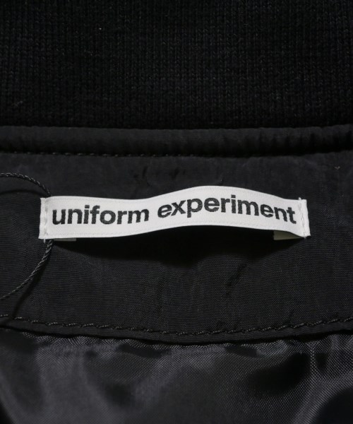 uniform experiment（ユニフォームエクスペリメント）ブルゾン 黒 サイズ:4(XL位) メンズ/2200626866075