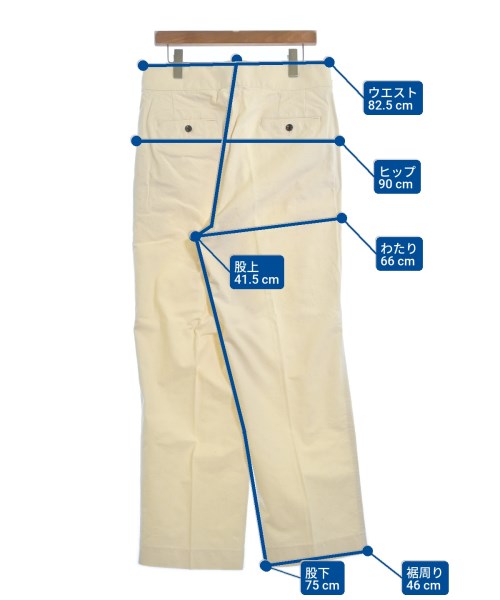 uniform experiment（ユニフォームエクスペリメント）チノパン 白 サイズ:3(L位) メンズ/2200626866129