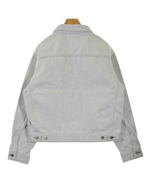 uniform experiment（ユニフォームエクスペリメント）デニムジャケット 白 サイズ:3(L位) メンズ/2200630067017