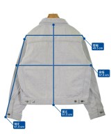 uniform experiment（ユニフォームエクスペリメント）デニムジャケット 白 サイズ:3(L位) メンズ/2200630067017