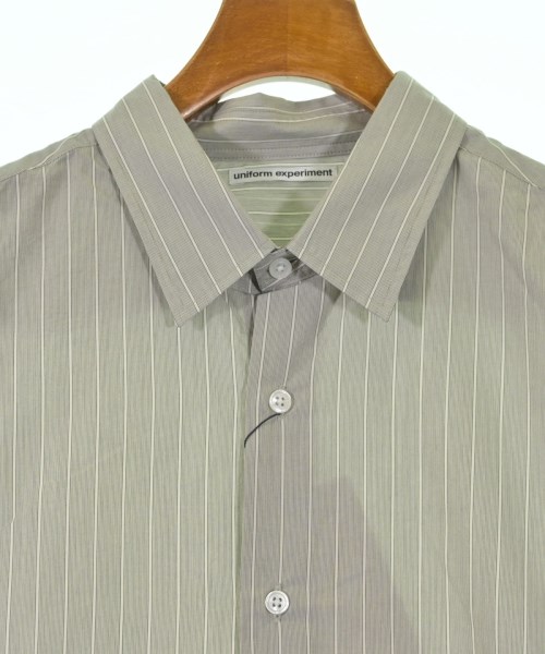 uniform experiment（ユニフォームエクスペリメント）カジュアルシャツ グレー サイズ:4(XL位) メンズ/2200630067109