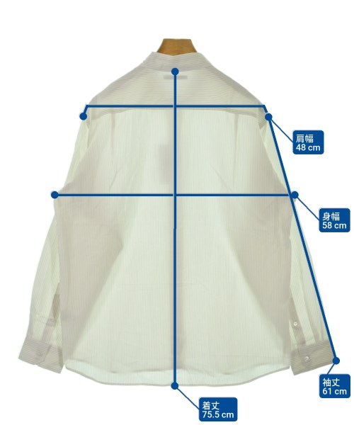 uniform experiment（ユニフォームエクスペリメント）カジュアルシャツ 白 サイズ:2(M位) メンズ/2200630067123