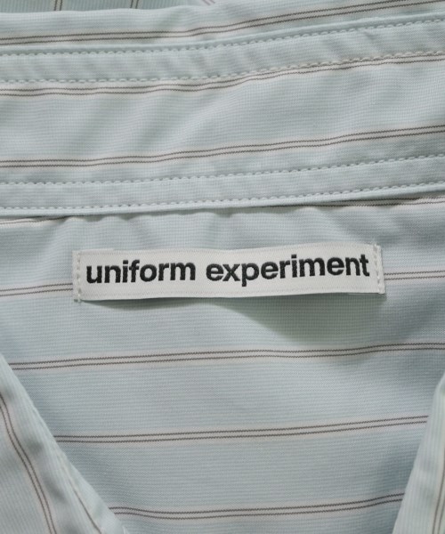 uniform experiment（ユニフォームエクスペリメント）カジュアルシャツ 青 サイズ:3(L位) メンズ/2200630067130