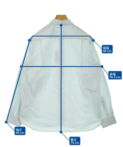 uniform experiment（ユニフォームエクスペリメント）カジュアルシャツ 青 サイズ:2(M位) メンズ/2200630067147