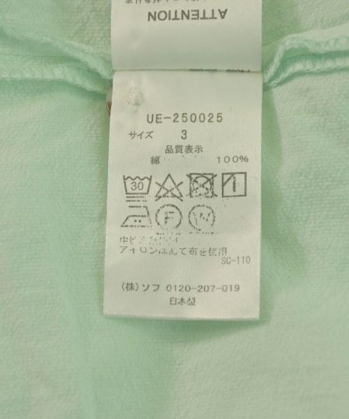 uniform experiment（ユニフォームエクスペリメント）カジュアルシャツ 青 サイズ:3(L位) メンズ/2200630228036