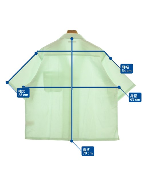 uniform experiment（ユニフォームエクスペリメント）カジュアルシャツ 青 サイズ:3(L位) メンズ/2200630228036