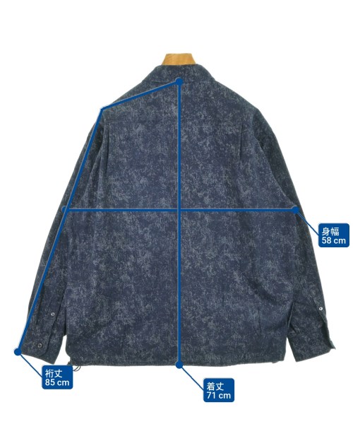 uniform experiment（ユニフォームエクスペリメント）カジュアルシャツ 紺 サイズ:2(M位) メンズ/2200629166028