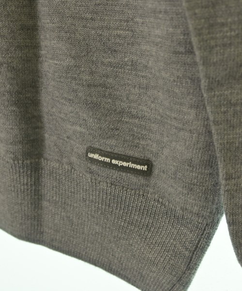 uniform experiment（ユニフォームエクスペリメント）ニット・セーター グレー サイズ:1(S位) メンズ/2200632403028
