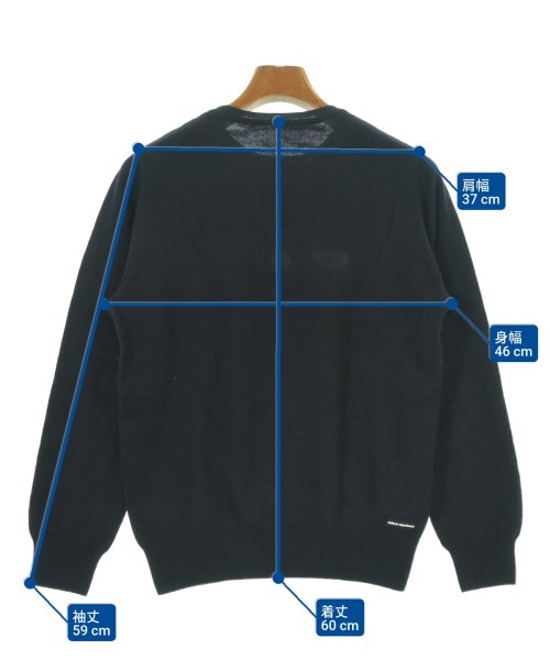 uniform experiment（ユニフォームエクスペリメント）ニット・セーター 紺 サイズ:S メンズ/2200632403035