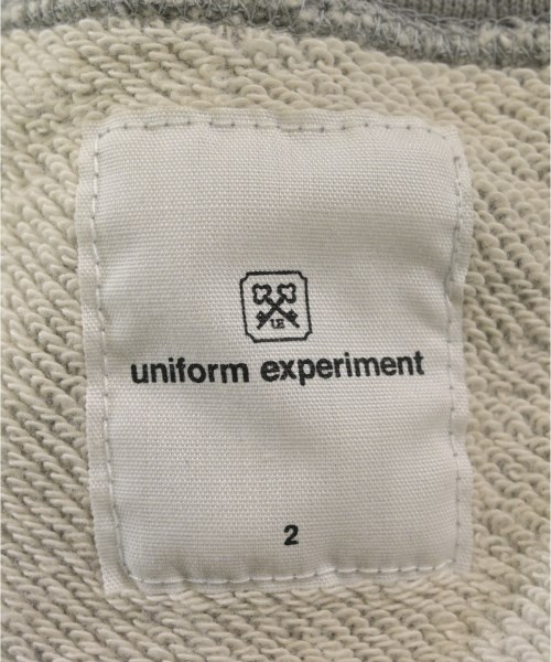 uniform experiment（ユニフォームエクスペリメント）パーカー グレー サイズ:1(S位) メンズ/2200621667011