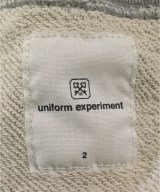 uniform experiment（ユニフォームエクスペリメント）パーカー グレー サイズ:1(S位) メンズ/2200621667011