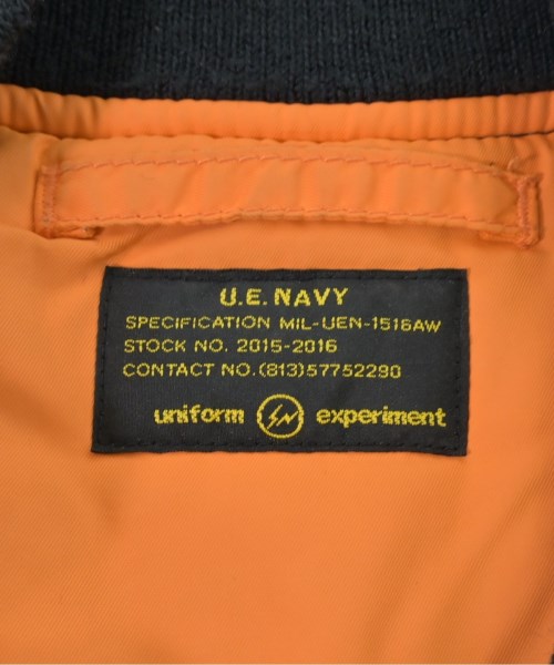 uniform experiment（ユニフォームエクスペリメント）ミリタリーブルゾン 紺 サイズ:XL メンズ/2200634215018