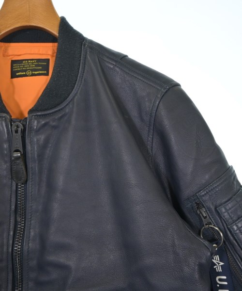 uniform experiment（ユニフォームエクスペリメント）ミリタリーブルゾン 紺 サイズ:XL メンズ/2200634215018